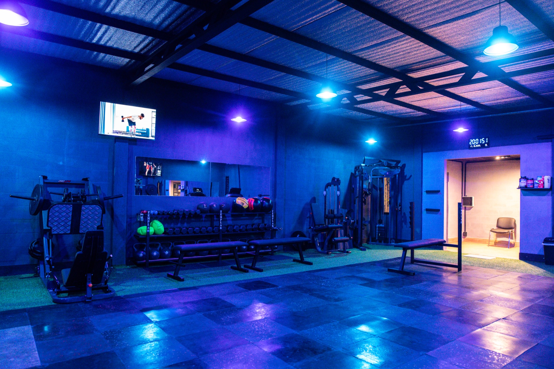 Sala principal de musculacion